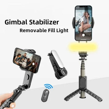 Selfie Stick Gimbal Tripod