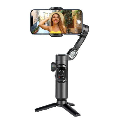 AOCHUAN Smart XE 3-Axis Handheld Gimbal Stabilizer for Smartphone with Fill Light - TechViewTechView